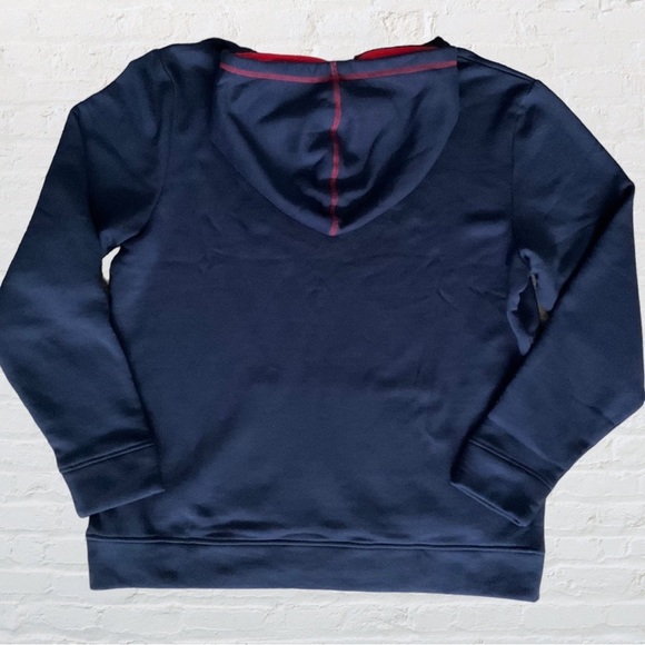 Boston Red Sox Fanatics Branded Ultimate Champion Logo Pullover Hoodie Navy/Red - Picture 6 of 8